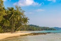 Ao Tapao beach at Koh Kood island Royalty Free Stock Photo