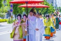 Aoi Matsuri in Kyoto Japan Royalty Free Stock Photo