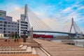 Aomori Bay bridge in Aomori, Japan