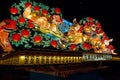 Lantern floats for Nebuta Festiva in Aomori, Japan