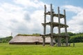 Sannai-Maruyama site in Aomori, Aomori Prefecture, Japan. It is a Jomon period archaeological site, a