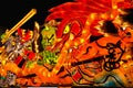 The Aomori Nebuta Matsuri , `Aomori Nebuta Festival` . In August 2015, Japan.