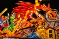 The Aomori Nebuta Matsuri , `Aomori Nebuta Festival` . In August 2015, Japan.