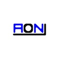 AON letter logo creative design with vector graphic, Royalty Free Stock Photo