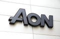AON Logo Royalty Free Stock Photo