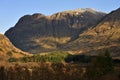 Aonach dubh, winter, Glencoe, Scotland Royalty Free Stock Photo