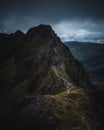 Aonach Eagach Ridge path, Glencoe