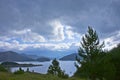 Aoos Lake, Natural landscape in Epirus, Ioannina, Greece Royalty Free Stock Photo