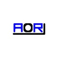 AOR letter logo creative design with vector graphic,