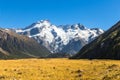 Aoraki Mount Cook National Park, New Zealand. Royalty Free Stock Photo