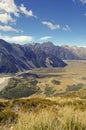 Aoraki, Mount Cook National Park, New Zealand Royalty Free Stock Photo