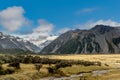 Aoraki Mount Cook National Park, South Island, New Zealand Royalty Free Stock Photo
