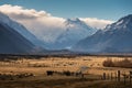 Aoraki Mount Cook, New Zealand Royalty Free Stock Photo