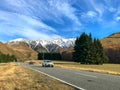 Aoraki Mount Cook Queenstown New Zealand Royalty Free Stock Photo