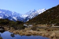 Aoraki/Mt. Cook over Red tarns