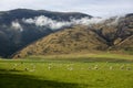 Aotearoa, Land of the long white cloud, New Zealand Royalty Free Stock Photo