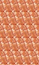 Seamless African pattern textile background, Print fabric, Ethnic handmade ornament, tribal striped motifs. Vector Afro texture Royalty Free Stock Photo