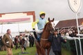 AP (Tony) McCoy Rides at Newbury Racecourse Royalty Free Stock Photo