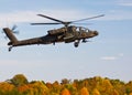 Apache AH 64 Gunship Helicopter Royalty Free Stock Photo