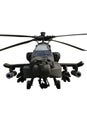 Apache helicopter isolated