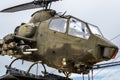 Apache helicopter vietnam era Royalty Free Stock Photo