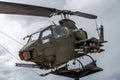 Apache helicopter vietnam era Royalty Free Stock Photo