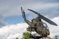 Apache helicopter vietnam era Royalty Free Stock Photo