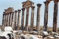 Apamea pillars Royalty Free Stock Photo