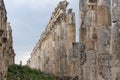 Apamea Syria, ancient ruins with famous colonnade before damage in the war