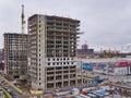 Apart otel President uralskaya 75 in the construction. A new residential building on monolithic frame technology in the area with