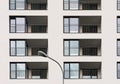 Apartament house or modern block of flats Royalty Free Stock Photo