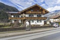Aparthotel built in traditional Tyrolean style