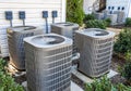 Apartment Air Conditioners REWORKED Royalty Free Stock Photo