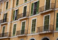 Apartment balconies Royalty Free Stock Photo