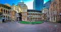 Apartment block in Sydney NSW Australia with hanging gardens and plants on exterior of the building Royalty Free Stock Photo