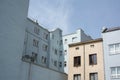 Apartment building, block of flats and tenement house Royalty Free Stock Photo