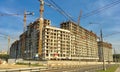 Constuction site in Moscow
