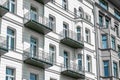 Apartment building facade in Berlin Royalty Free Stock Photo