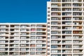 Apartment building facade , residential real estate Royalty Free Stock Photo