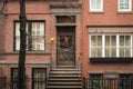 Apartment building, Manhattan, New York City Royalty Free Stock Photo