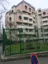 Apartment building in Paris, France, nineteenth arrondissement