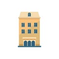 Apartment building style vector illustration design