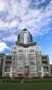 Apartment building in Vancouvers trendy Yaletown district Royalty Free Stock Photo