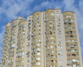 Apartment building. Modern architecture. Stylish living block of flats