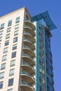 Apartment buildings in Chicago Royalty Free Stock Photo