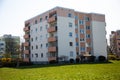 Apartment buildings in a housing estate, Munich Royalty Free Stock Photo