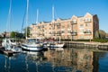 Apartment Buildings in The Inner Harbor Area in Baltimore, Maryland