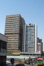 Apartment buildings in Johannesburg CBD Royalty Free Stock Photo