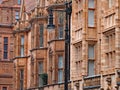 apartment buildings in the Mayfair district of London, England Royalty Free Stock Photo