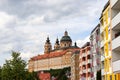 Apartment buildings in Melk, Austria